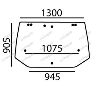 Задно стъкло - 23/4072-31A-