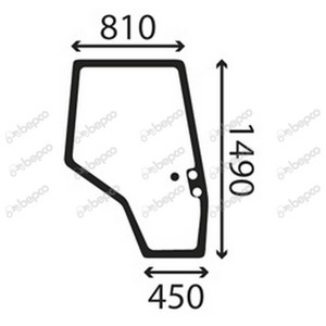 Стъкло за вратата - 30/4038-2