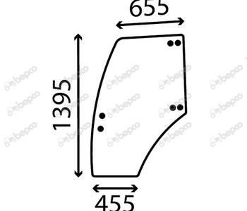 Стъкло за лява врата - 31/4039-47
